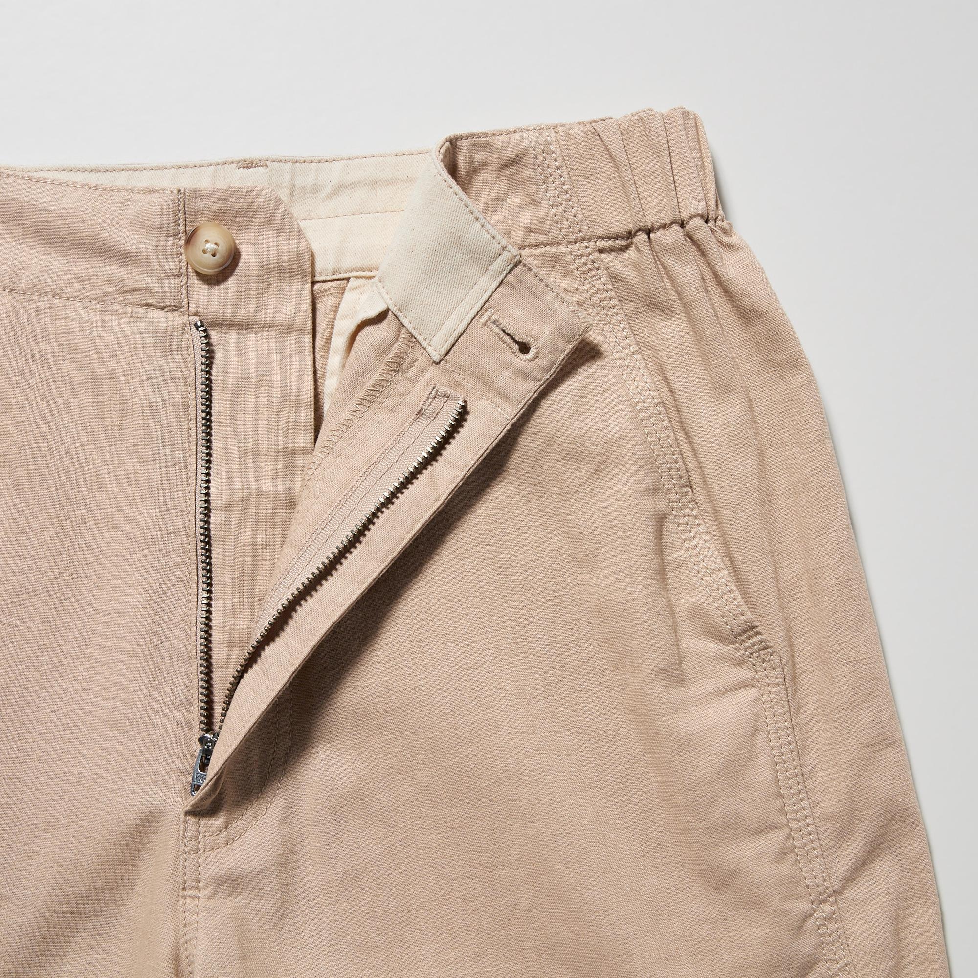 Uniqlo cotton linen pants sale