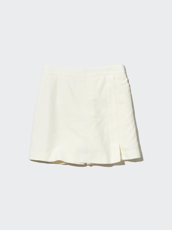 Linen Blend Skort
