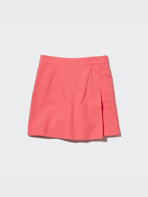 Linen Blend Skort