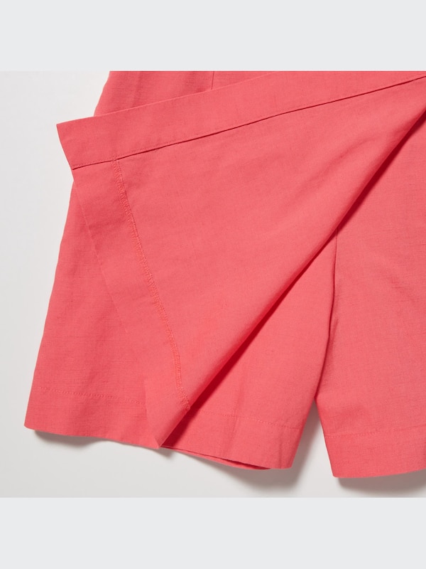 Linen Blend Skort
