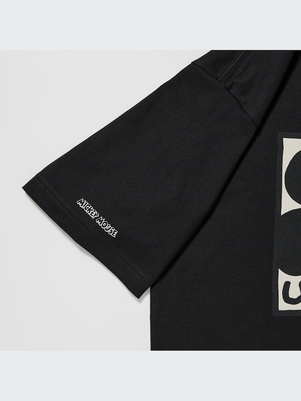 Mickey Mouse x Keith Haring UT (Oversized Short-Sleeve Graphic T-Shirt)