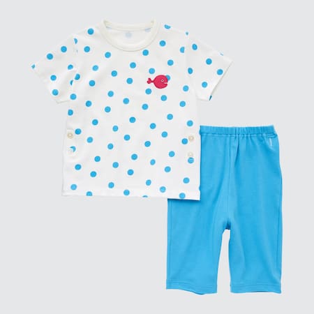 Toddler DRY Picturebook UT Short Sleeved Pyjamas