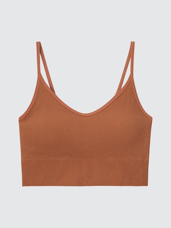 Seamless Half Camisole Bra Top