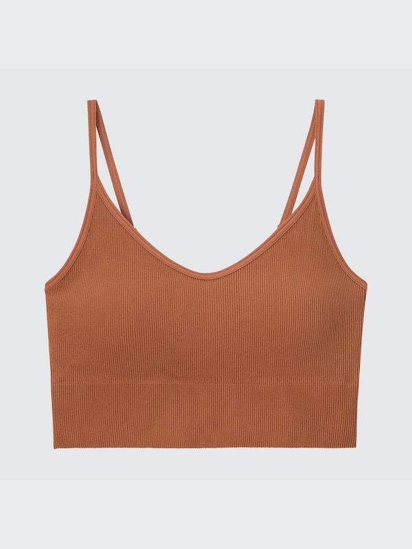 Seamless Half Camisole Bra Top