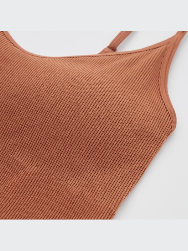 Seamless Half Camisole Bra Top