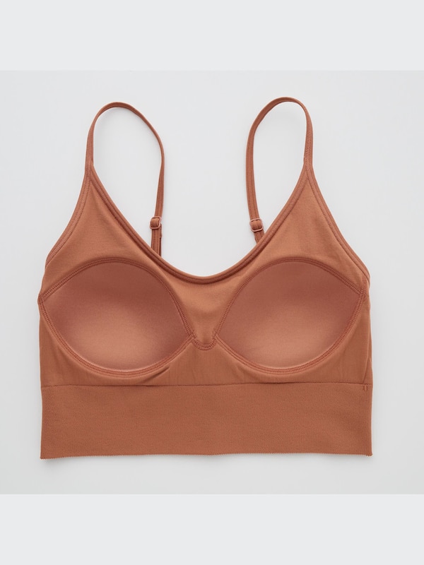 Seamless Half Camisole Bra Top