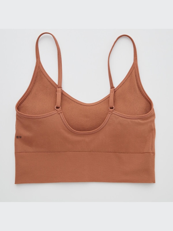 Seamless Half Camisole Bra Top