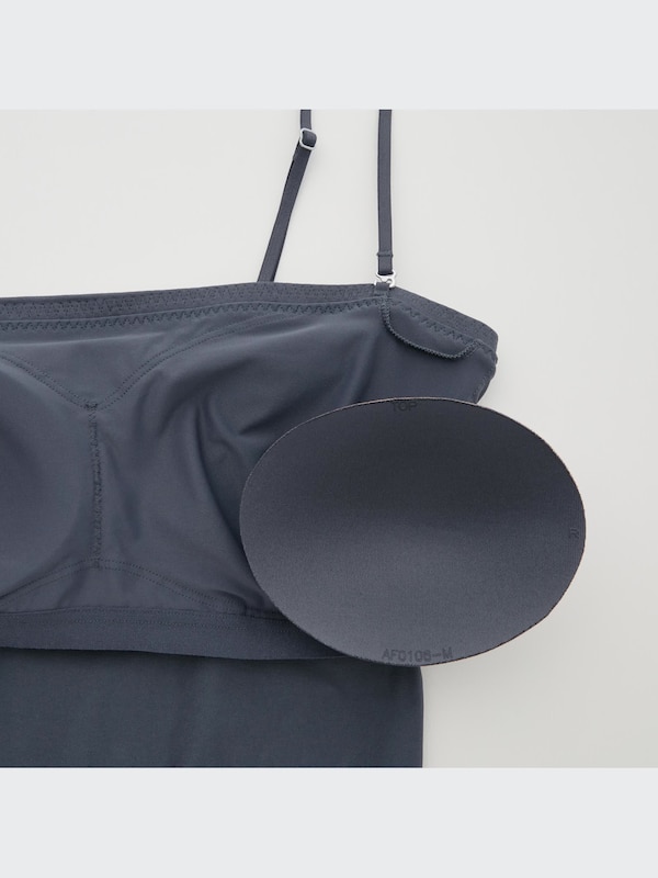 AIRism COTTON CROPPED BRA TUBE TOP