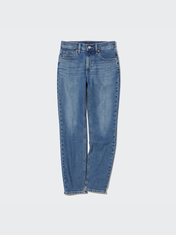 Slim Fit Straight Ankle Jeans