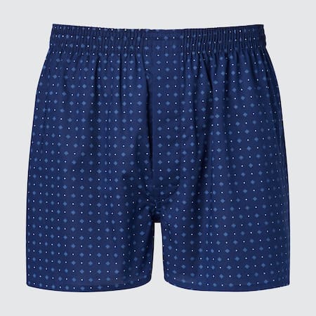 Woven Small Patterned Boxer Shorts