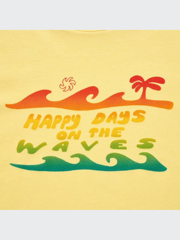 AIRism COTTON GRAPHIC SHORT SLEEVE T-SHIRT