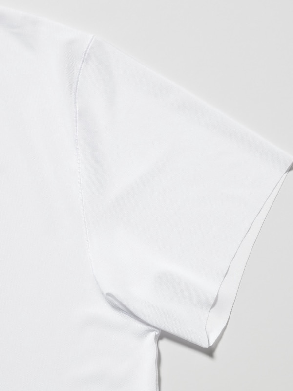 AIRISM ANTI ODOR MESH V NECK T-SHIRT