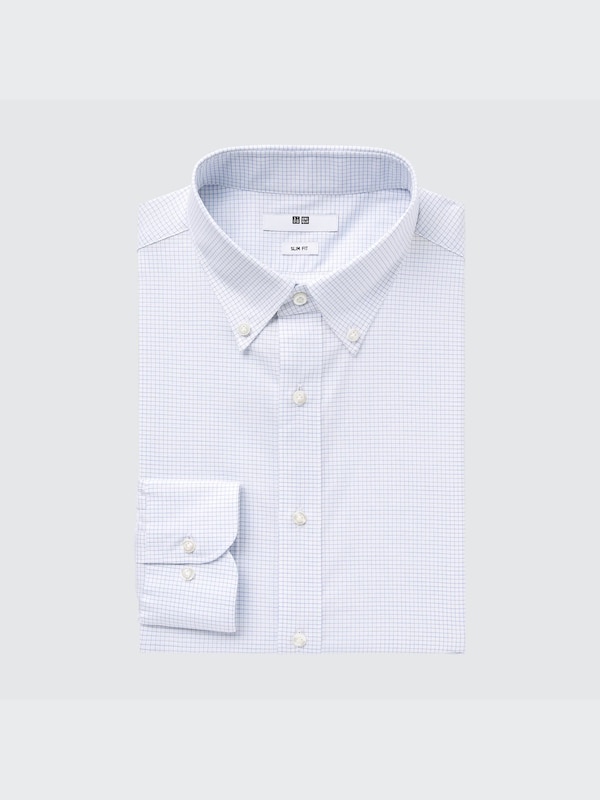 Easy Care Stretch Slim-Fit Shirt | Checked