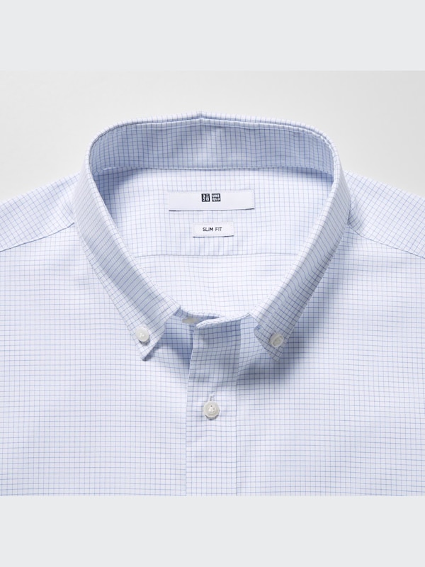 Easy Care Stretch Slim-Fit Shirt | Checked