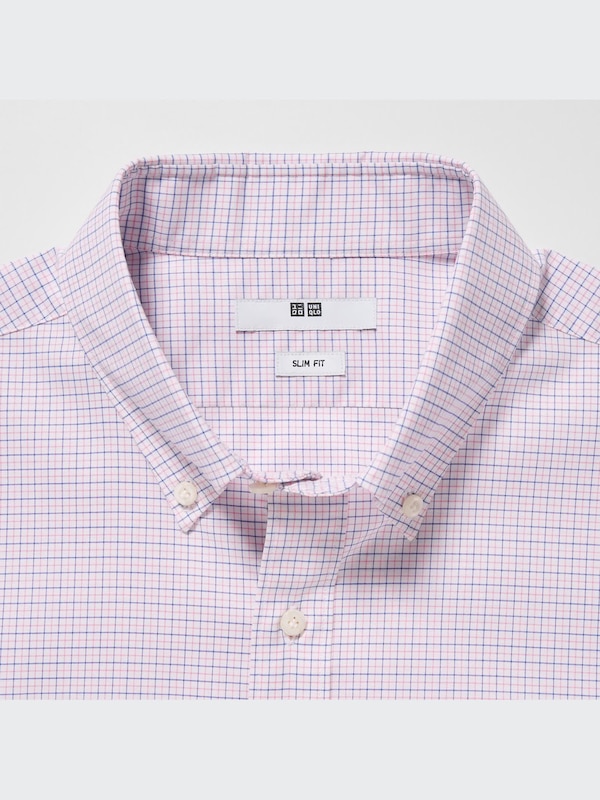Easy Care Stretch Slim-Fit Shirt | Checked