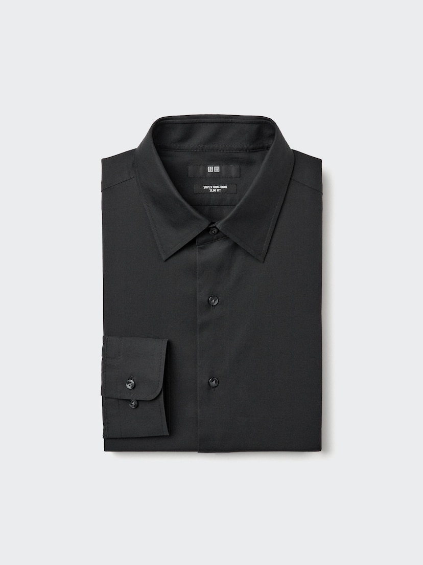Super Non-Iron Slim Shirt | Regular Collar_09