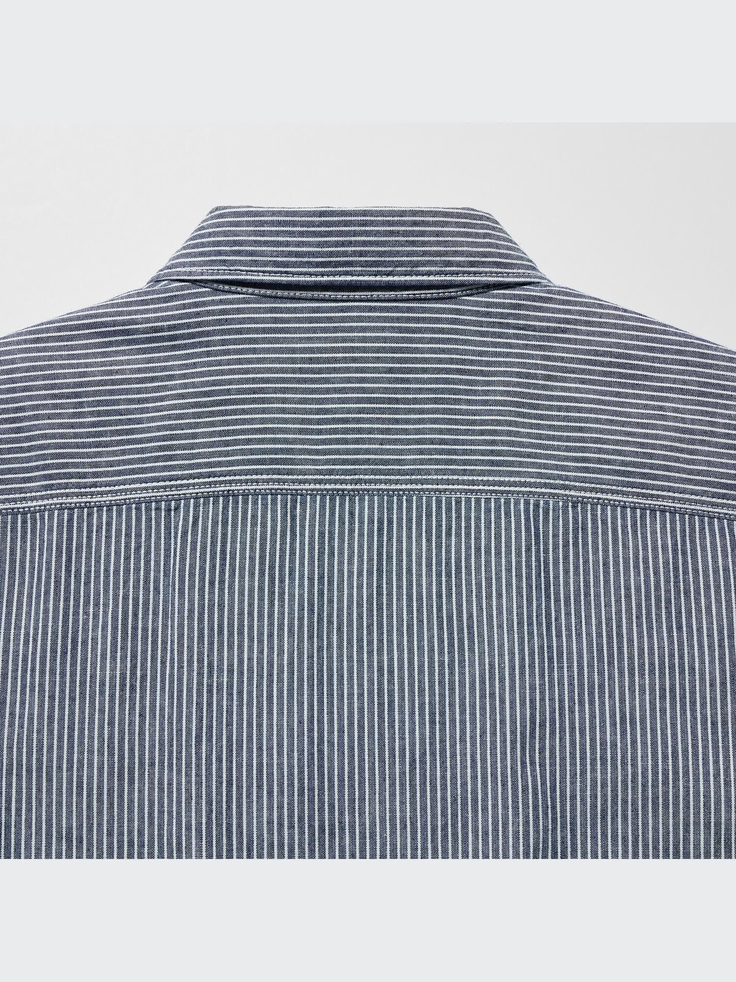 Hickory Work Long-Sleeve Shirt | UNIQLO US Hickory Work Long-Sleeve Shirt | UNIQLO US