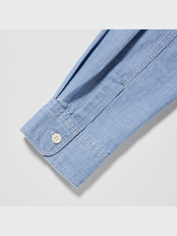 Chambray Work Long-Sleeve Shirt