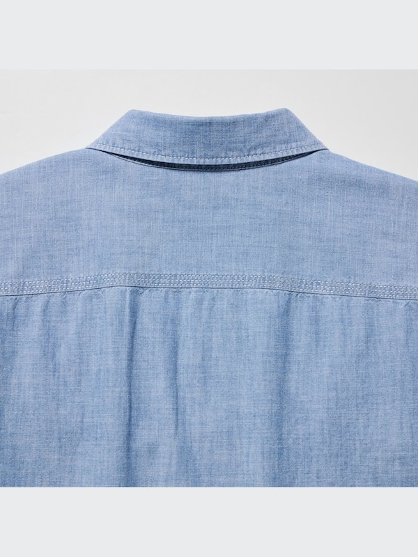 Chambray Work Long-Sleeve Shirt