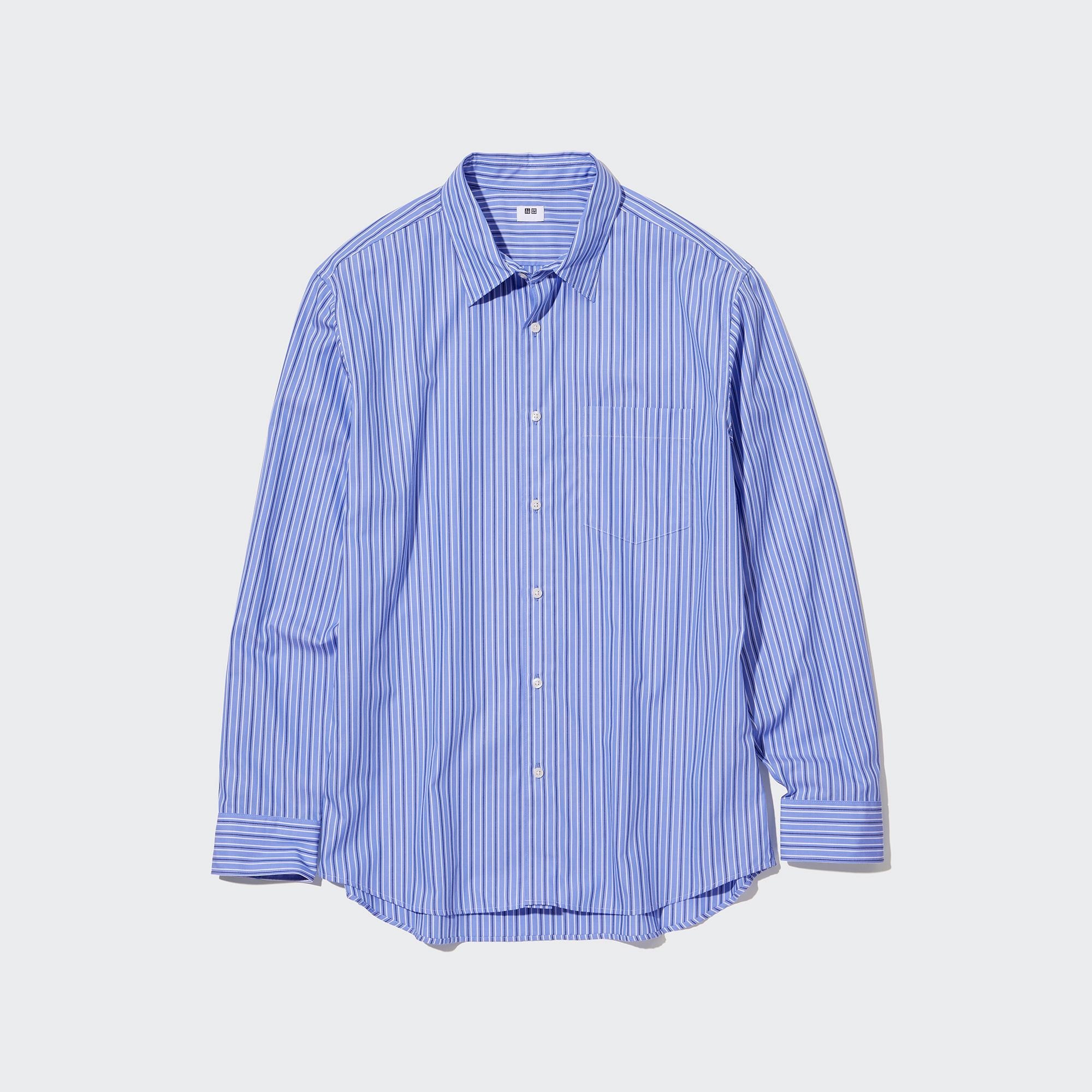 Extra Fine Cotton Broadcloth Shirt UNIQLO US