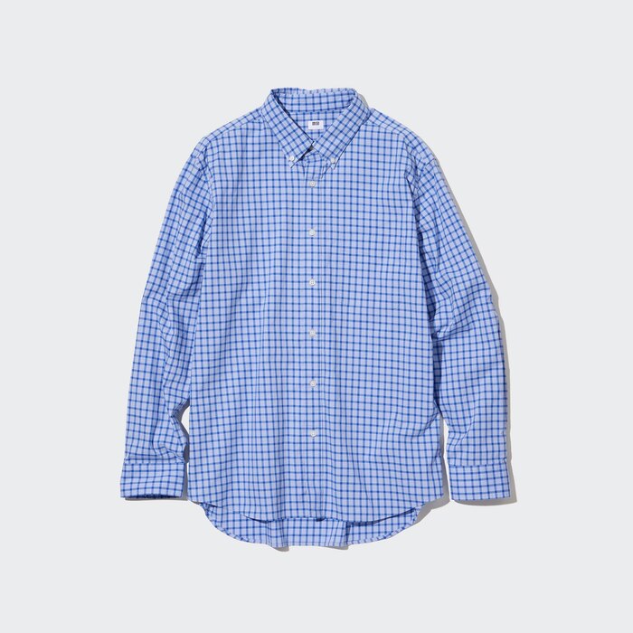 Extra Fine Cotton Broadcloth LongSleeve Shirt UNIQLO US