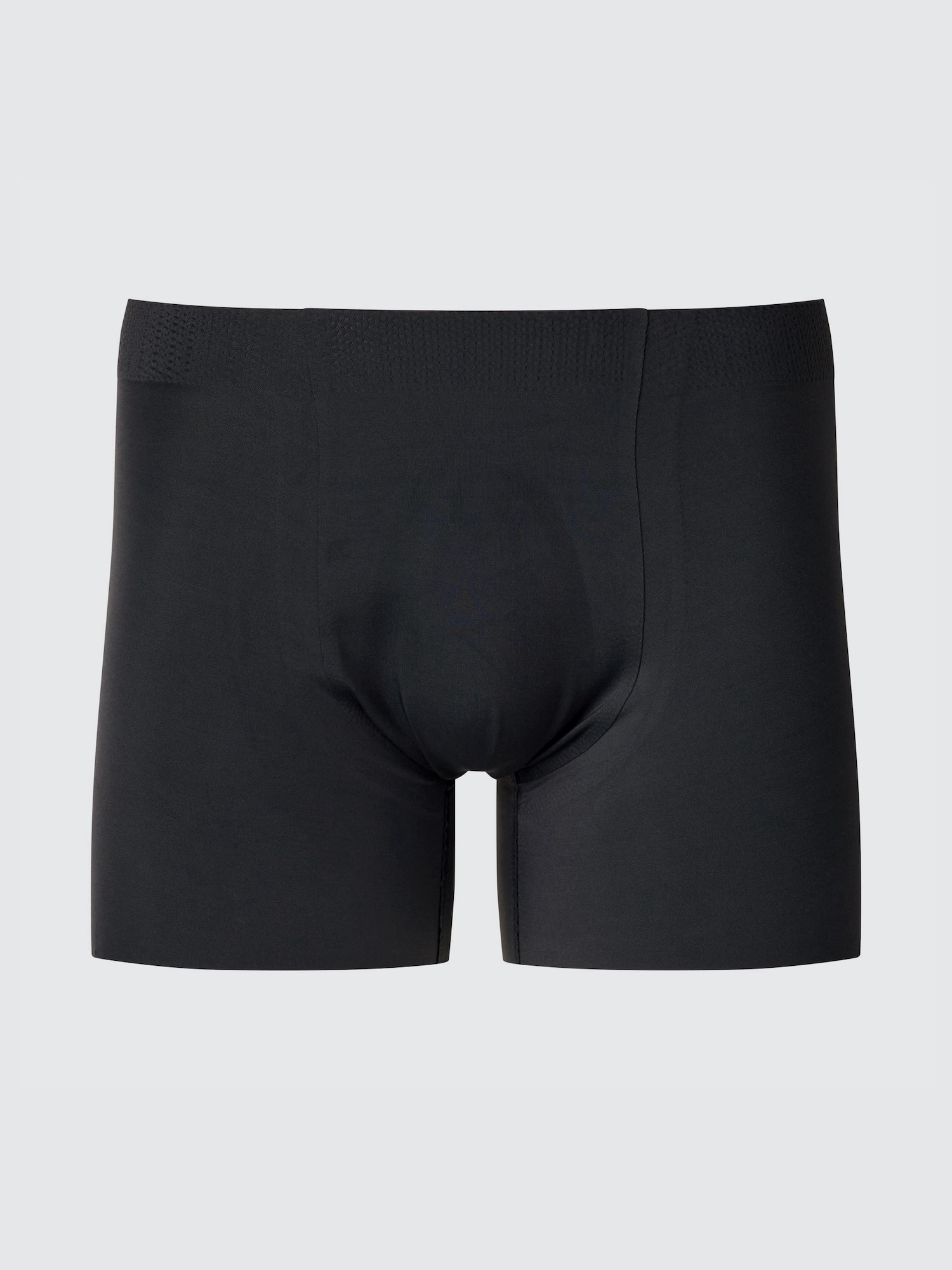 Men s Airism Ultra Seamless Boxer Briefs Black Large Uniqlo US