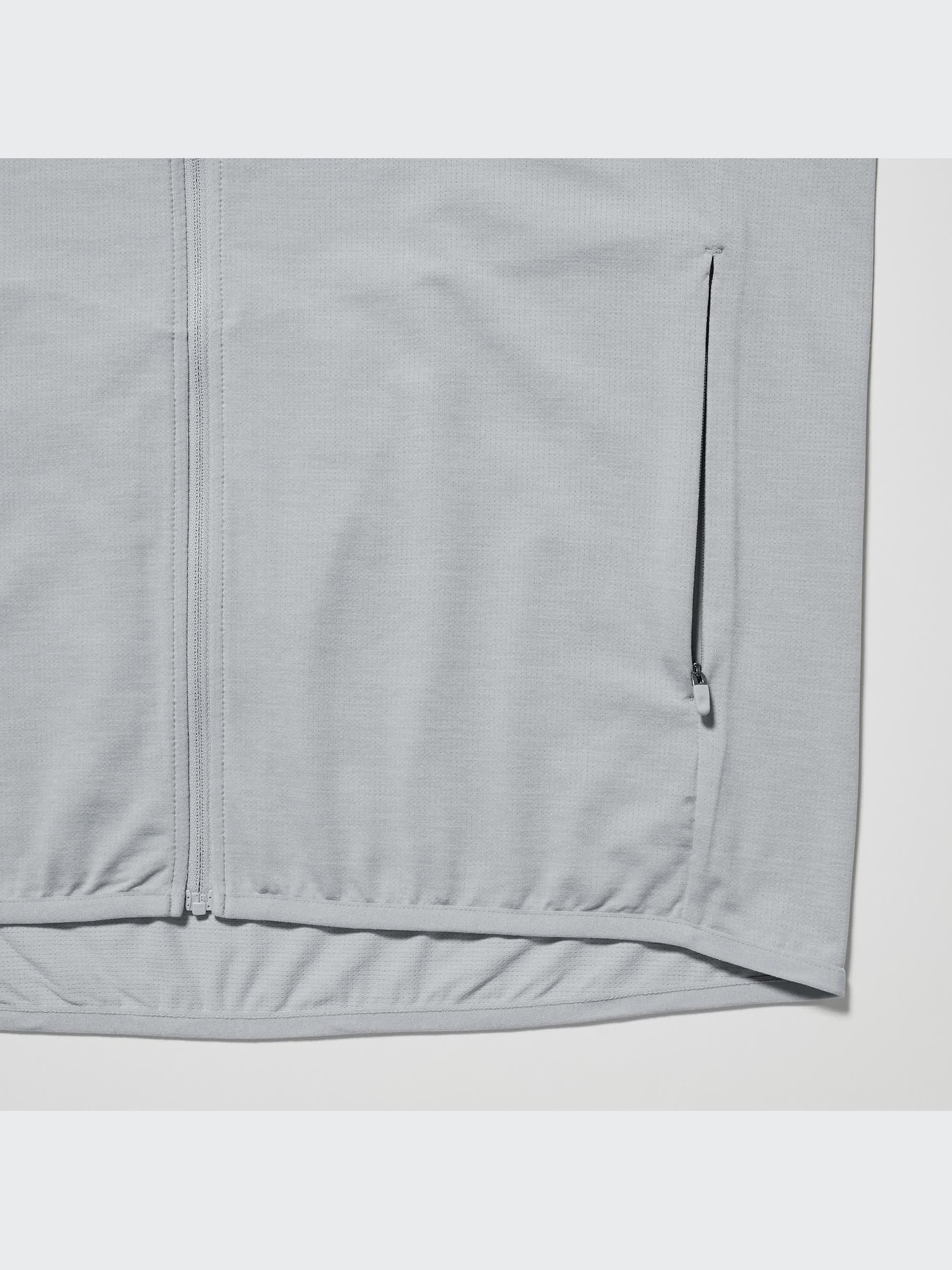 UNIQLO WOMEN'S STRETCH DRY SWEAT FULL-ZIP HOODIE BLACK