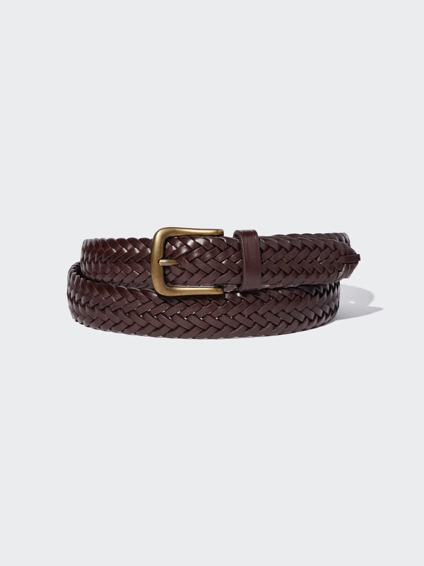 Leather Mesh Belt