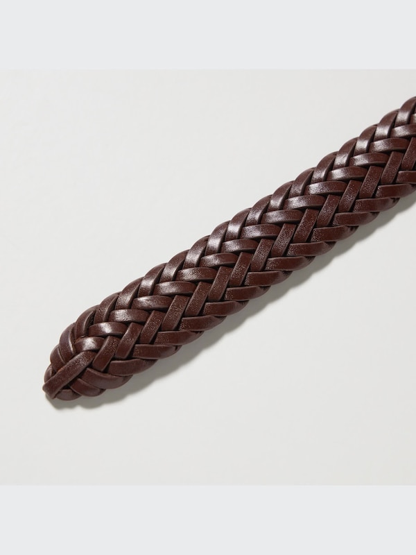 Leather Mesh Belt