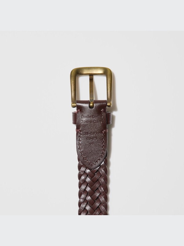 Leather Mesh Belt