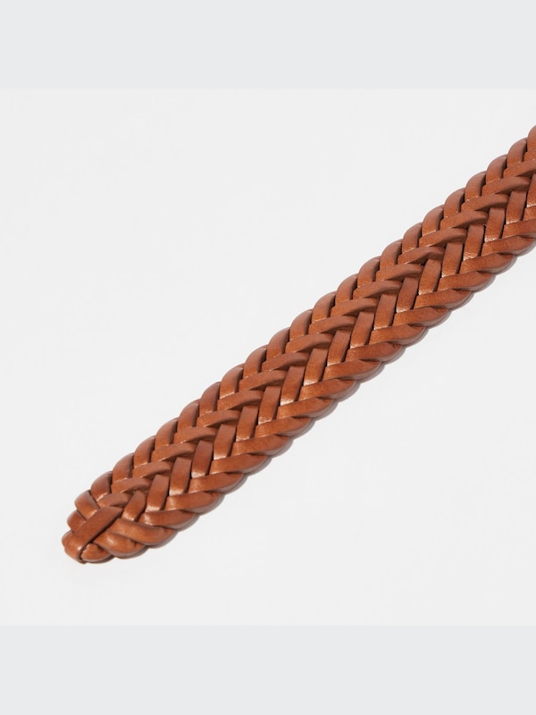 Leather Mesh Belt