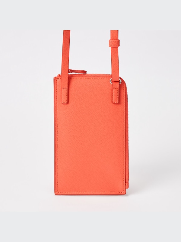 FAUX LEATHER WALLET MINI SHOULDER BAG