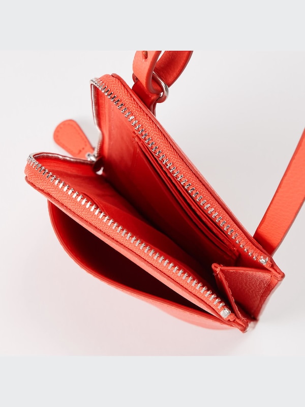 FAUX LEATHER WALLET MINI SHOULDER BAG