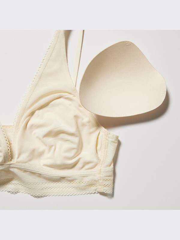 Wireless Bra (Plunging Relax, Lace)