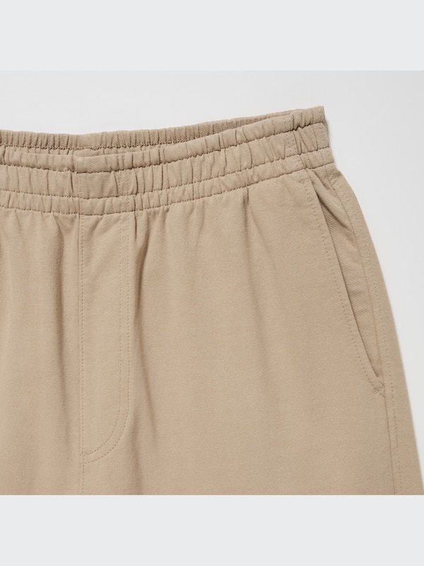 Washed Jersey Ankle Pants
