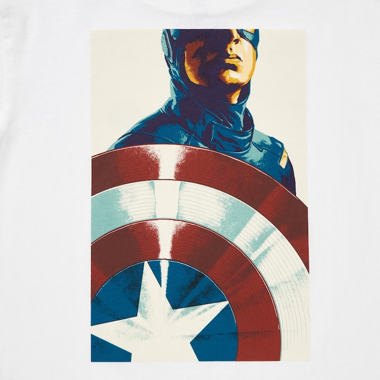 Marvel Art Collection by Mondo UT (Short-Sleeve Graphic T-Shirt) | Blue | 2XS | Uniqlo US