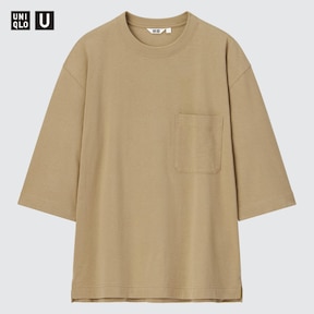 UNIQLO U CREW NECK 3/4 SLEEVE T-SHIRT