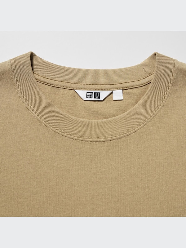 U Crew Neck 3/4 Sleeve T-Shirt