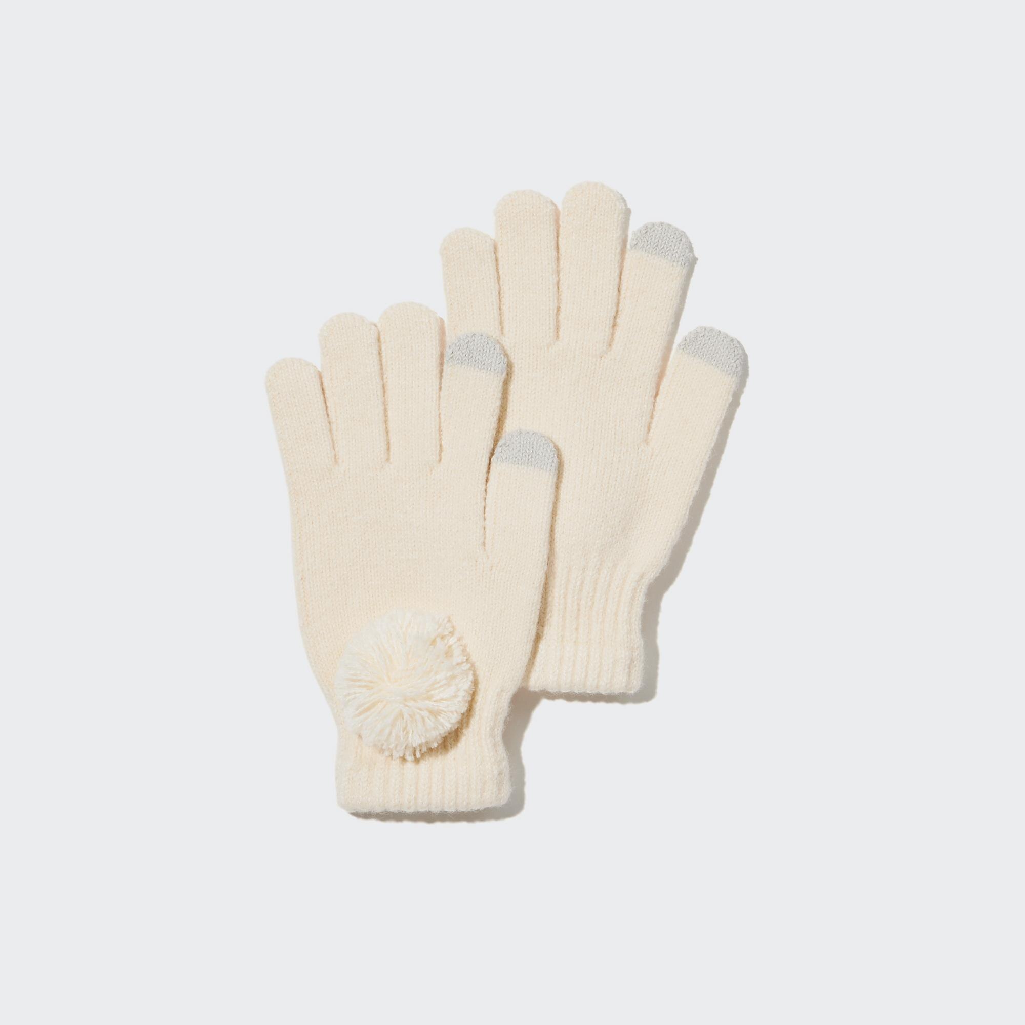 uniqlo heattech knitted gloves