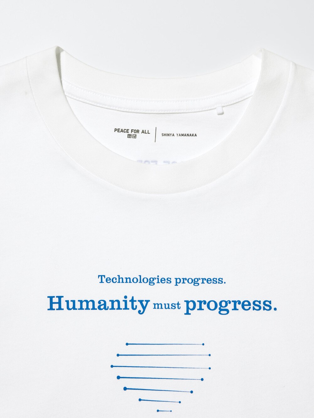 Uniqlo PEACE FOR ALL Graphic T-Shirt | Shinya Yamanaka — фото 4