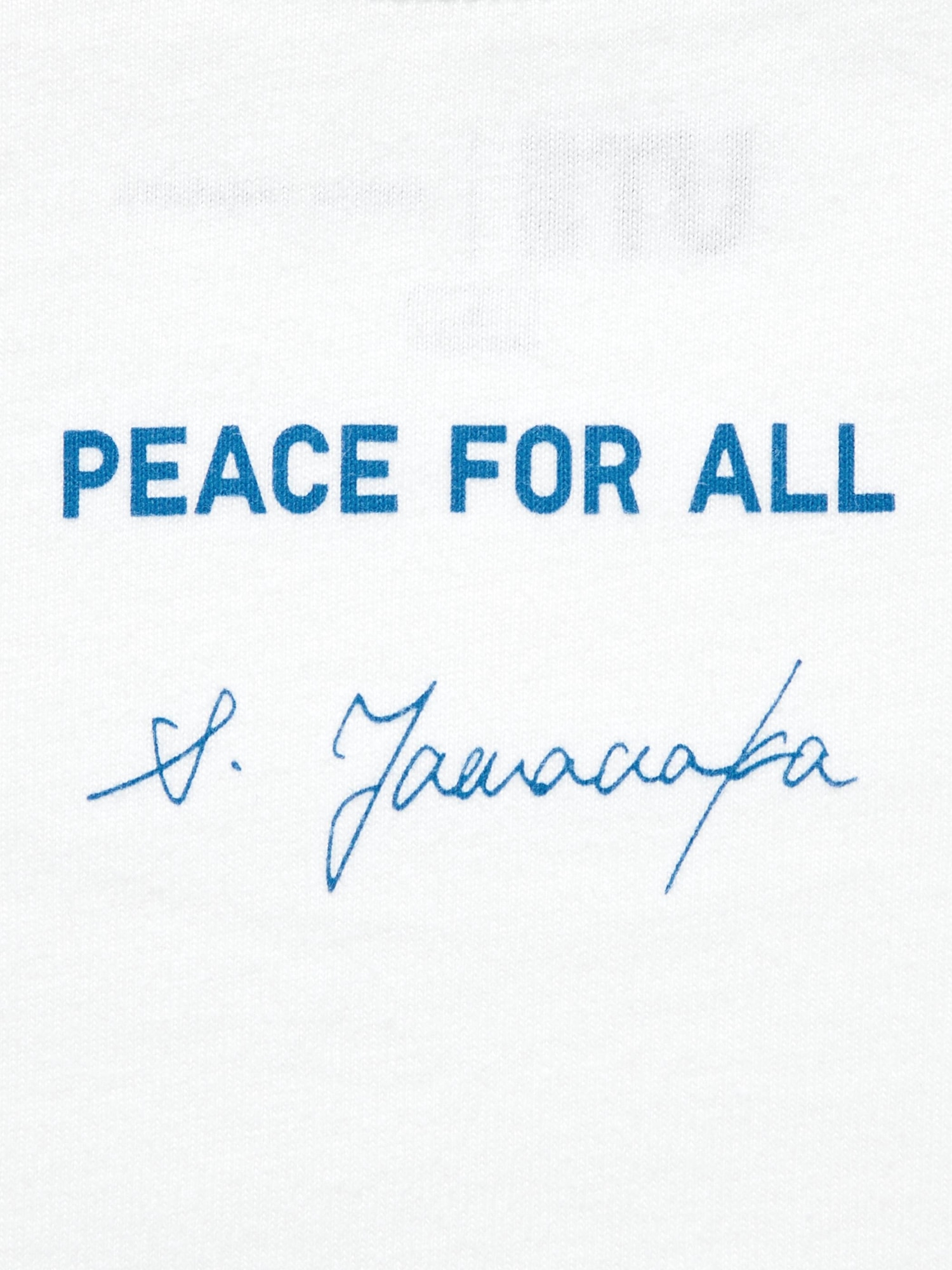 PEACE FOR ALL Graphic T-Shirt | Shinya Yamanaka