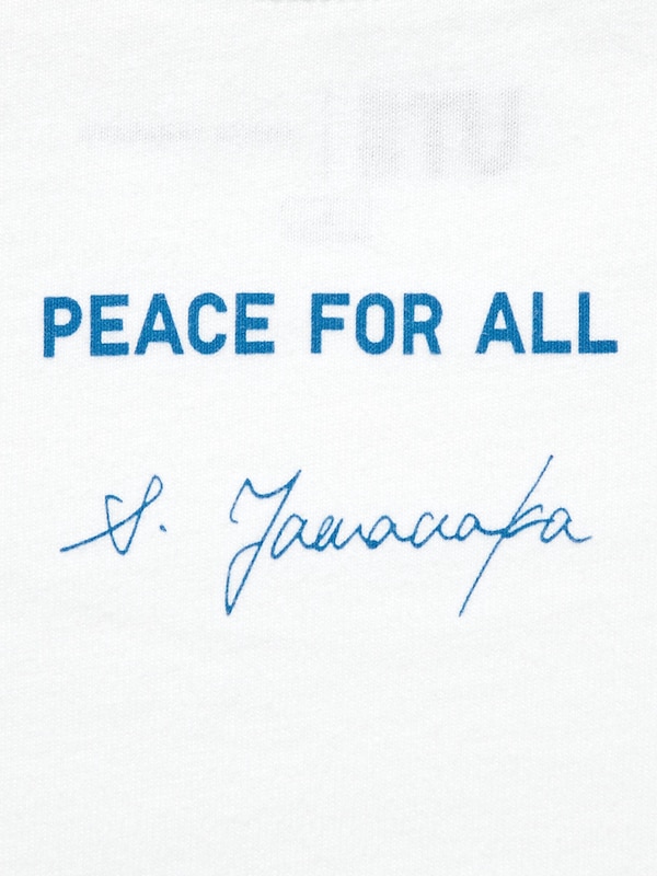 PEACE FOR ALL Graphic T-Shirt | Shinya Yamanaka