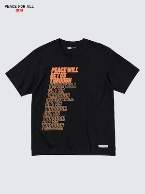 PEACE FOR ALL Graphic T-Shirt | Shingo Kunieda