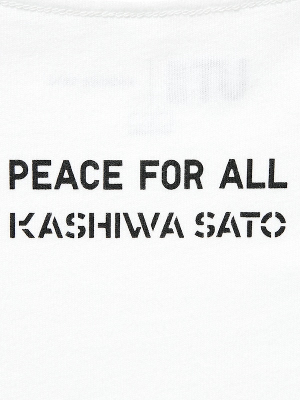 PEACE FOR ALL Graphic T-Shirt | Kashiwa Sato