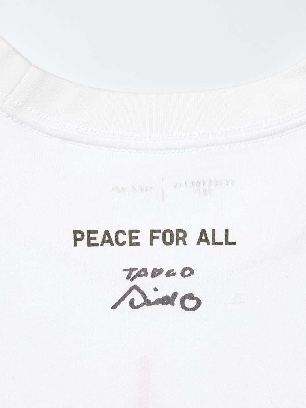 Uniqlo Peace For All Graphic T-Shirt | Tadao Ando — фото 7