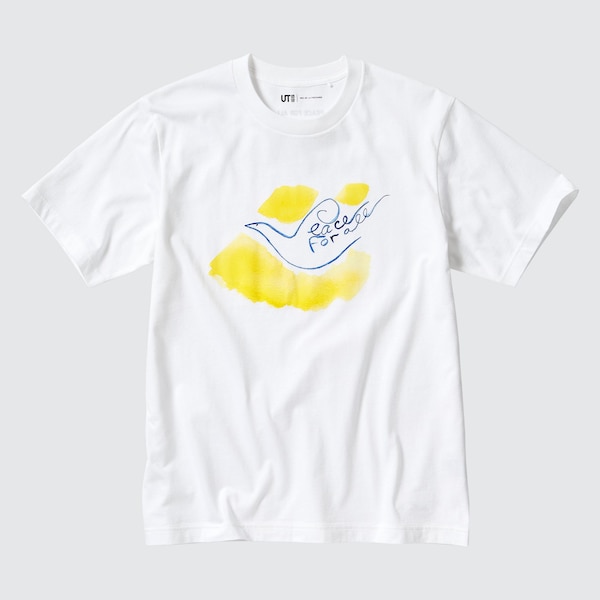 PEACE FOR ALL (Ines de la Fressange) (Short-Sleeve Graphic T-Shirt)