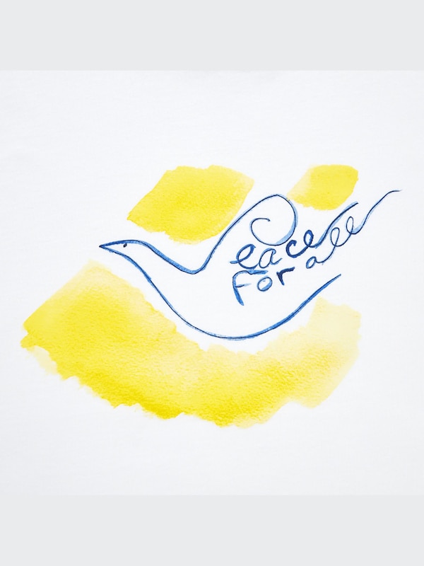 PEACE FOR ALL (Ines de la Fressange) (Short-Sleeve Graphic T-Shirt)