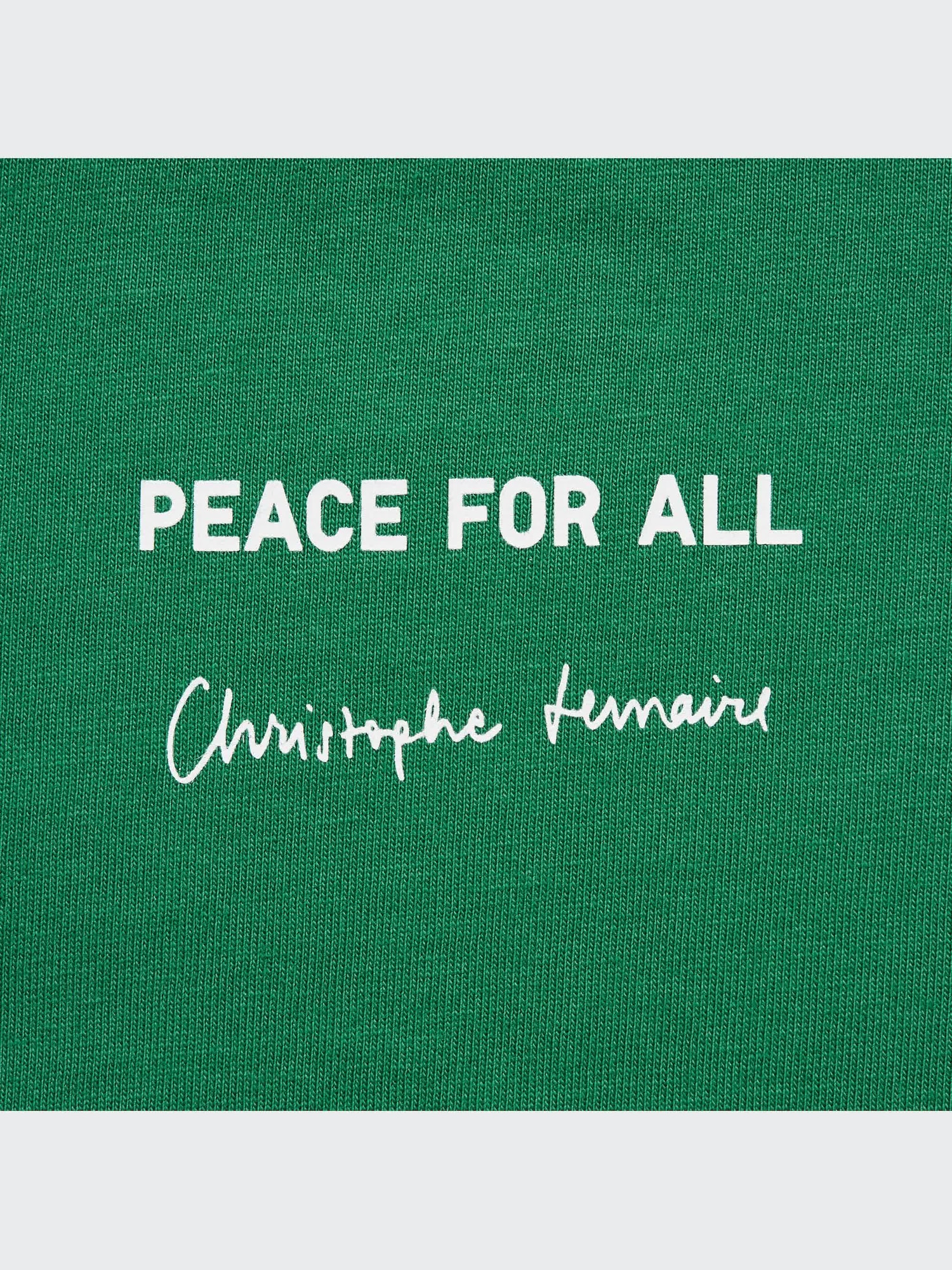 PEACE FOR ALL Graphic T-Shirt | Christophe Lemaire | UNIQLO US