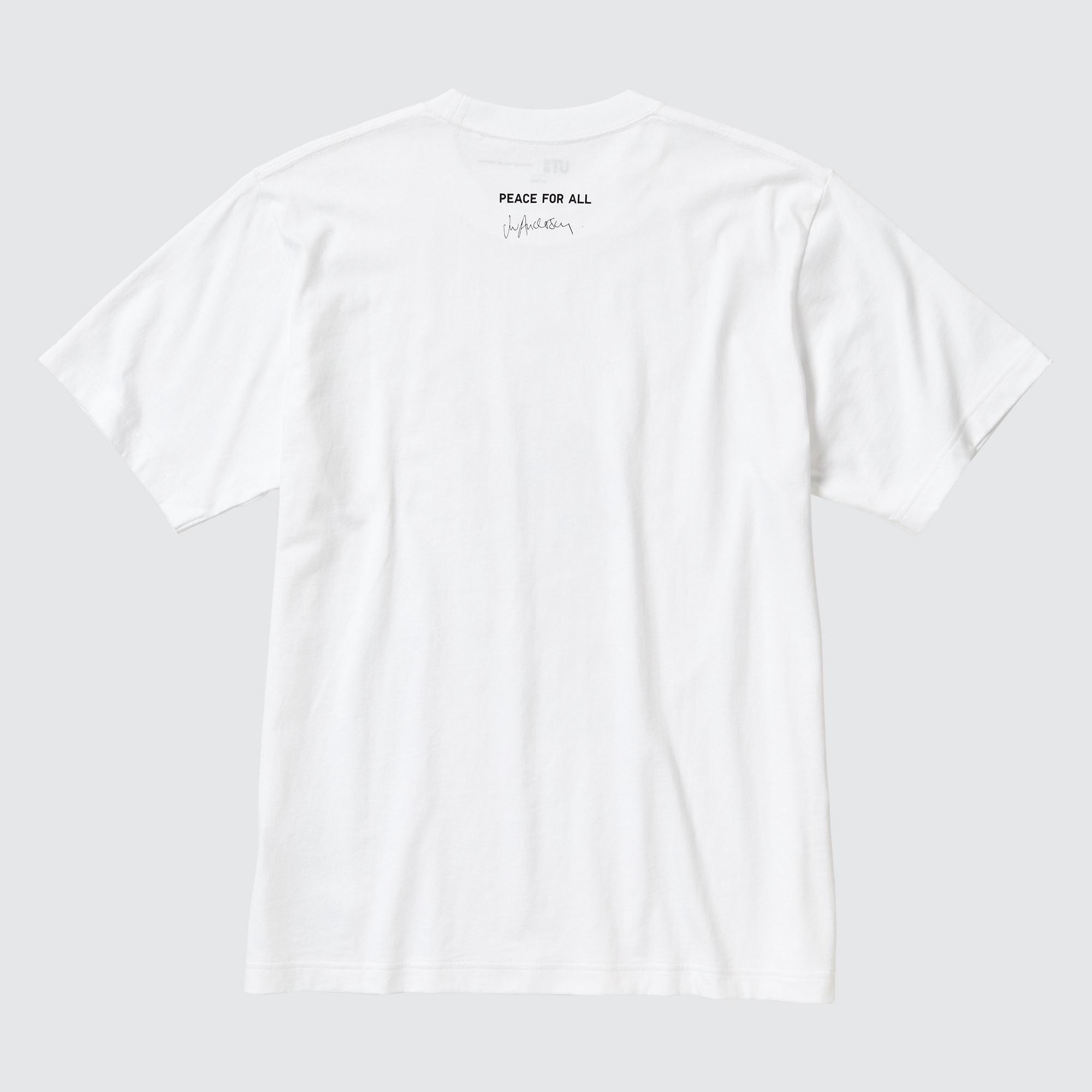 PEACE FOR ALL Short-Sleeve Graphic T-Shirt (JW Anderson) | UNIQLO US