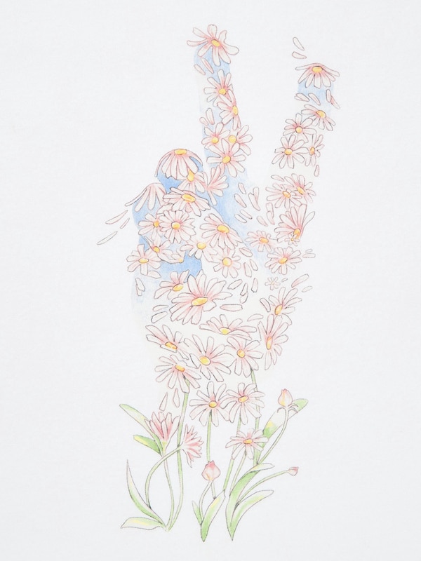 PEACE FOR ALL Graphic T-Shirt | JW Anderson